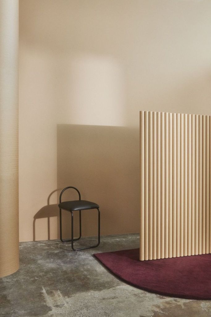 Стул Angui Chair Black Leather