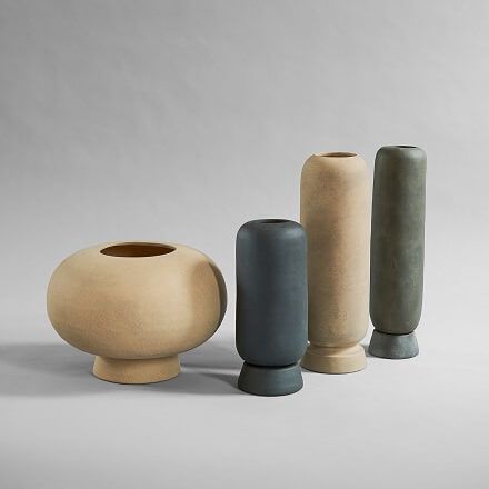 Ваза Kabin Fat Sand