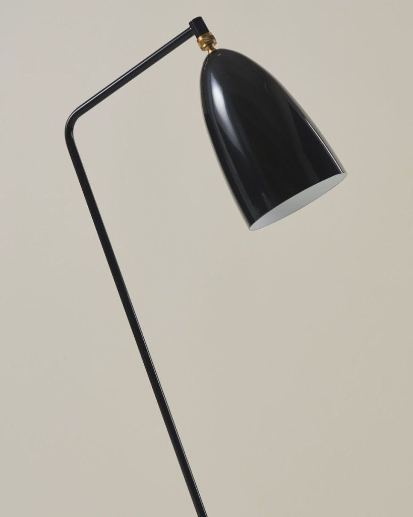 Торшер Grashoppa Floor Lamp Black Glossy