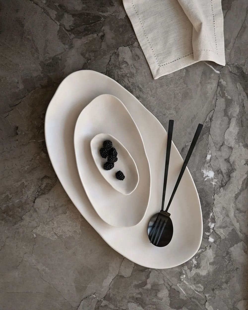 Набор блюд Native Oval Tray Set Birch