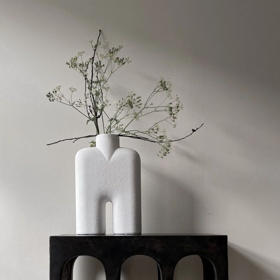 Ваза Cobra Tall Medio Bubble White