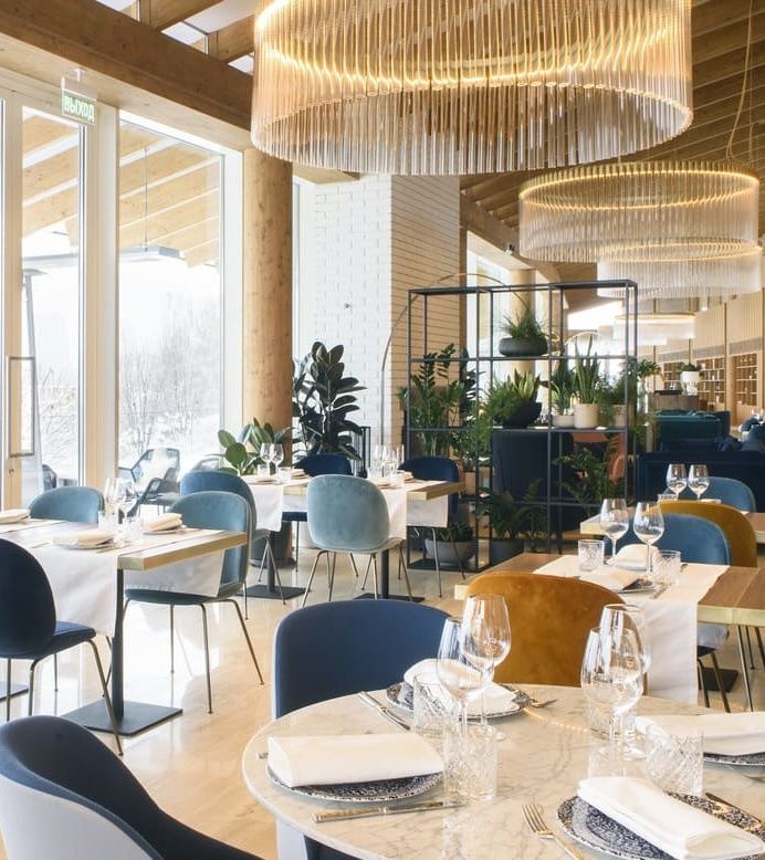 Ресторан гольф клуба Сколково