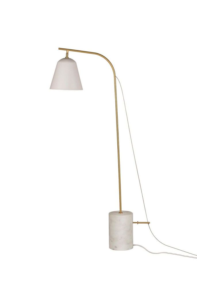 Торшер Line Two White