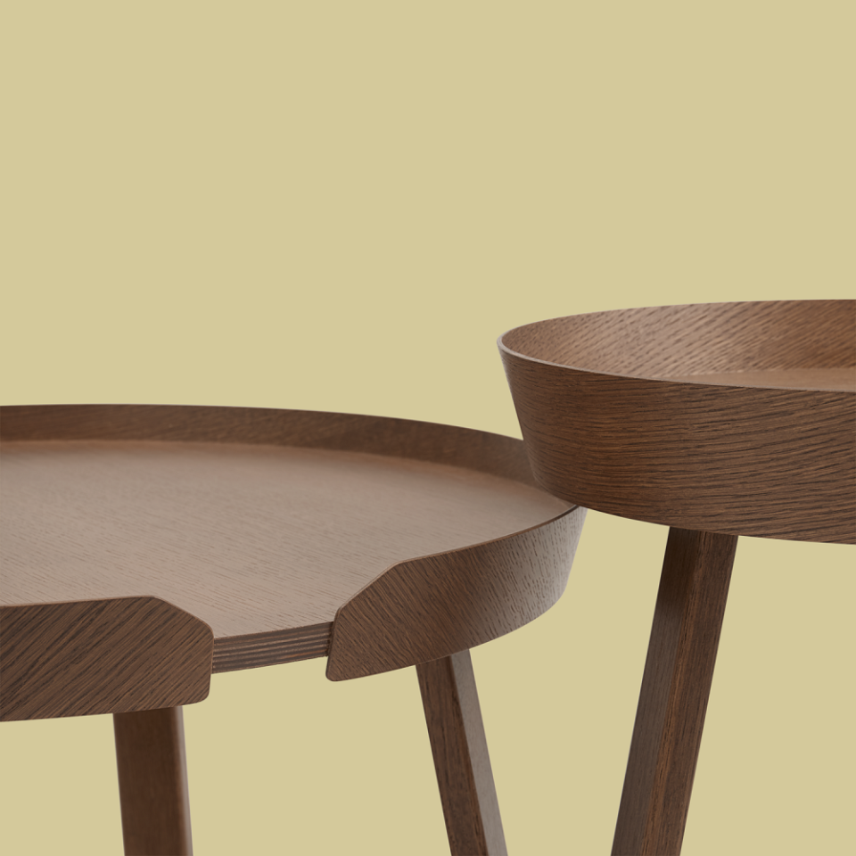 Столик кофейный Around Small Dark Brown