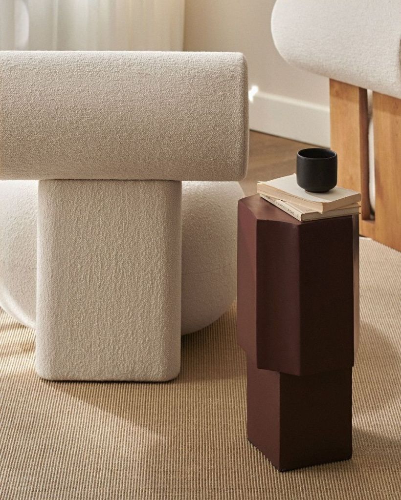 Столик Quartz Maroon