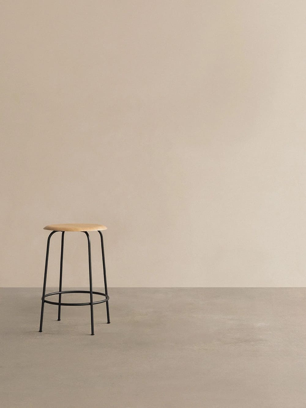 Стул полубарный Afteroom Black Legs Oak Natural