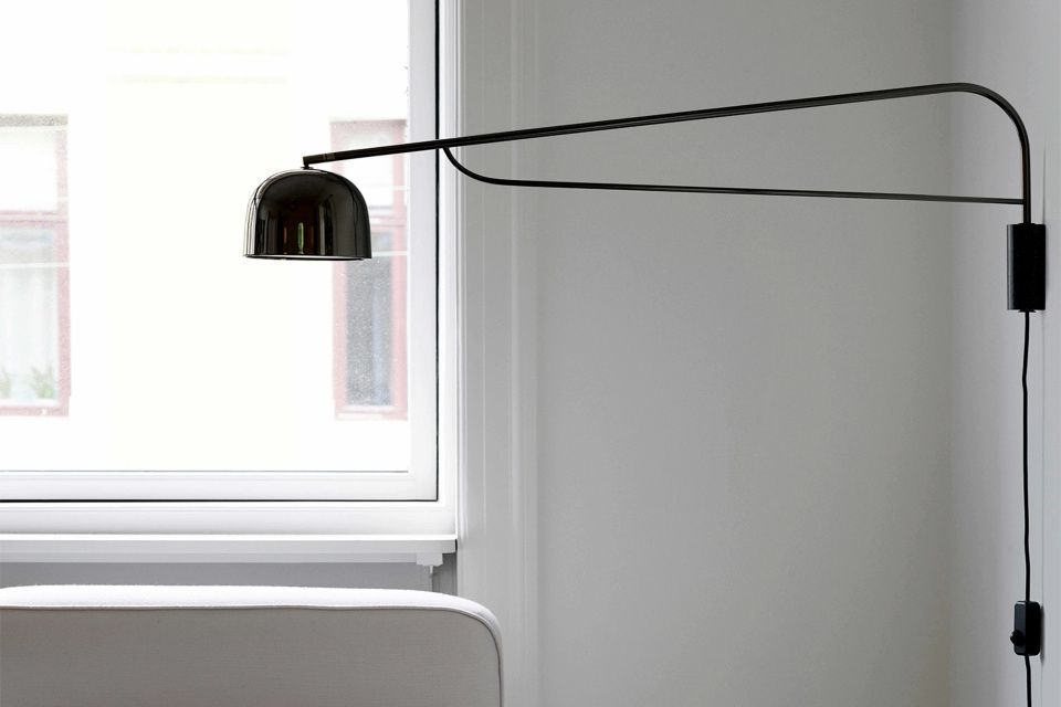 Светильник настенный Grant Wall Black 111 см