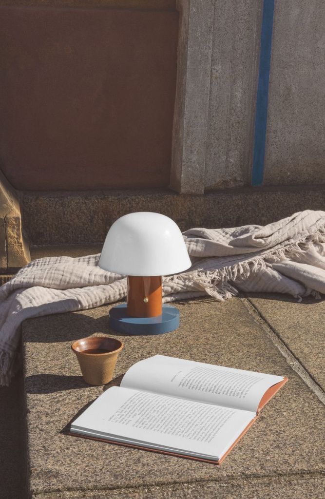 Светильник настольный Setago JH27 Rust & Thunder