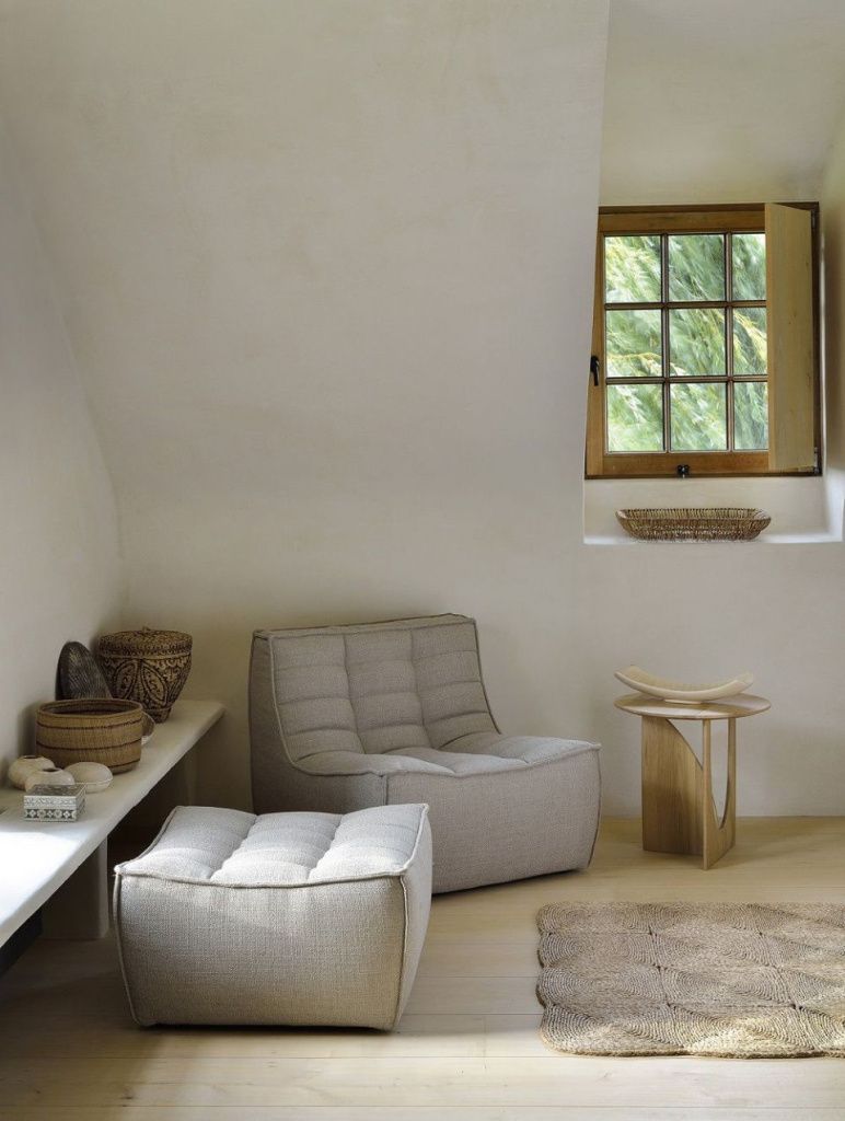 Пуф N701 Sofa Footstool Beige