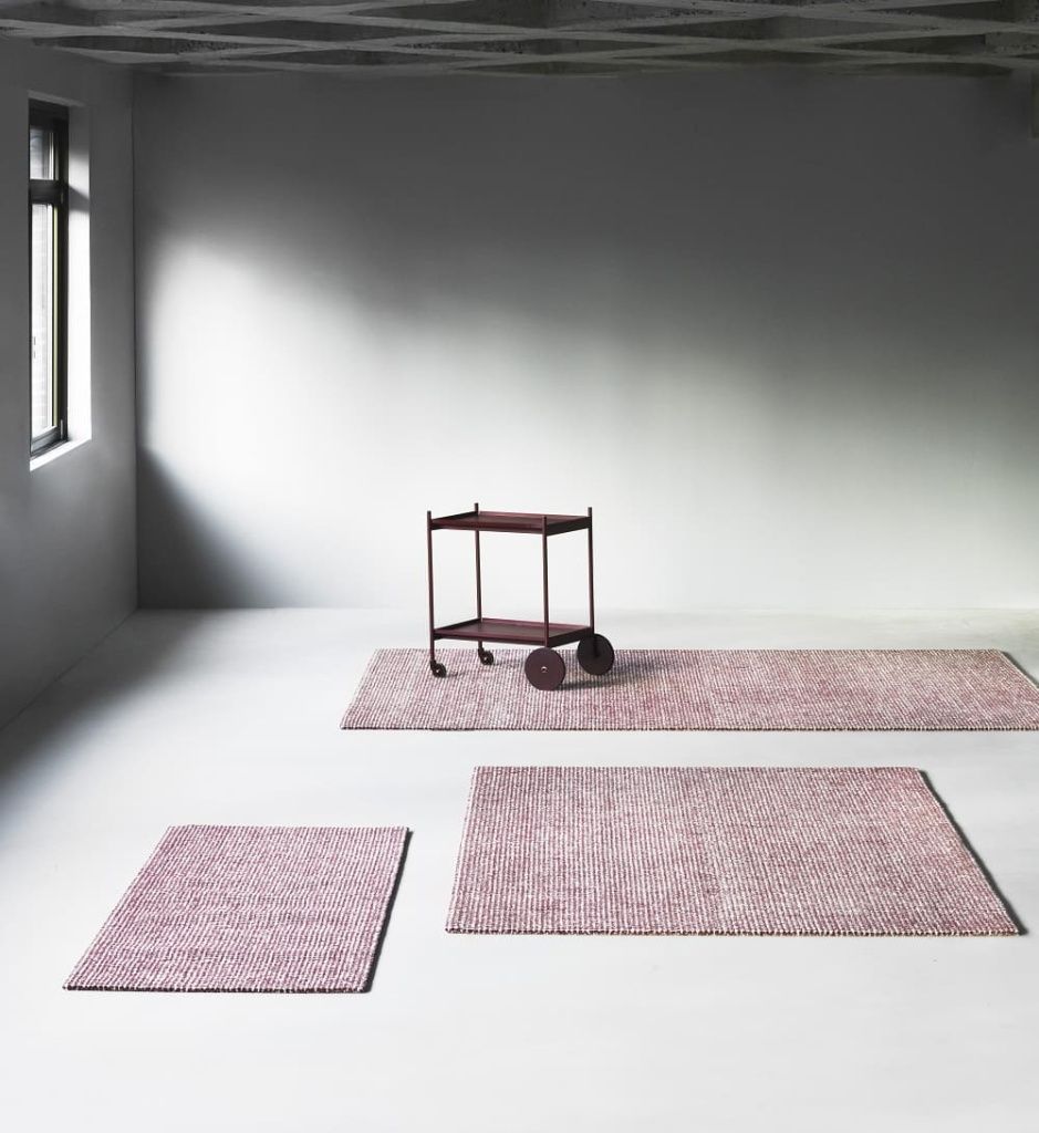 Ковер Flick Off White Burgundy 200x300