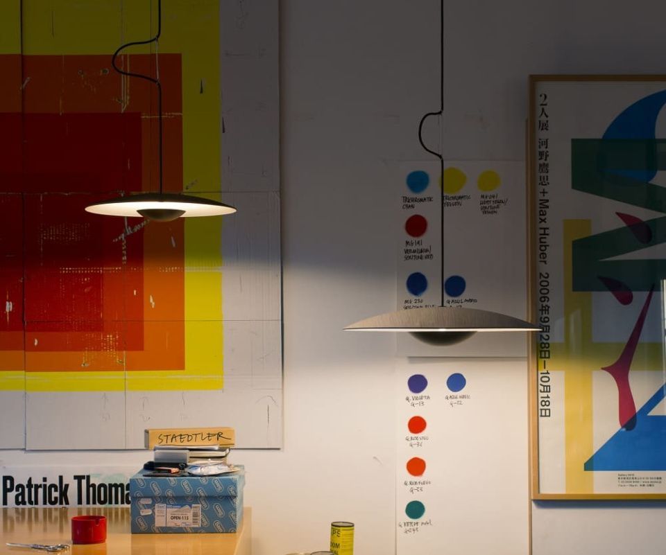 Светильник потолочный Ginger Black White Ø32