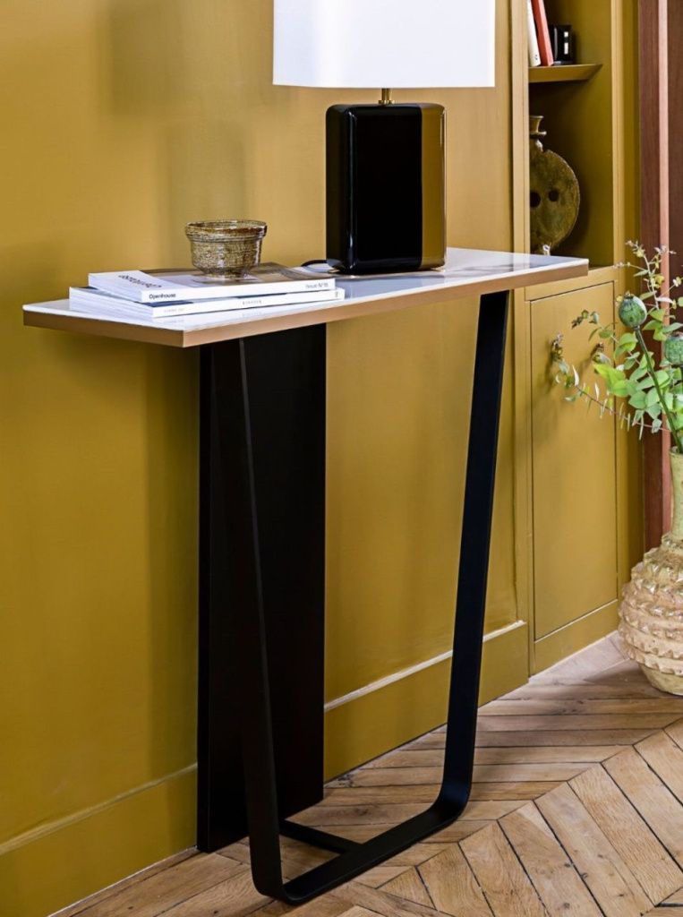 Консоль Horizon Console Small Statuario Ceramic