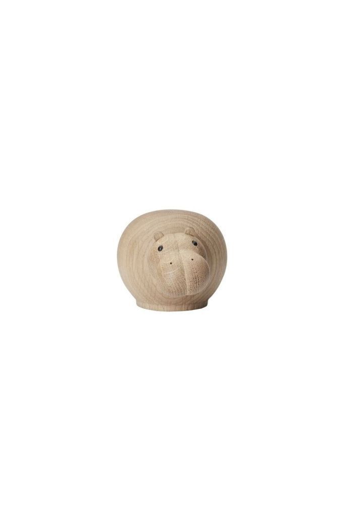 Декоративная фигура Hibo Hippopotamus Oak Small