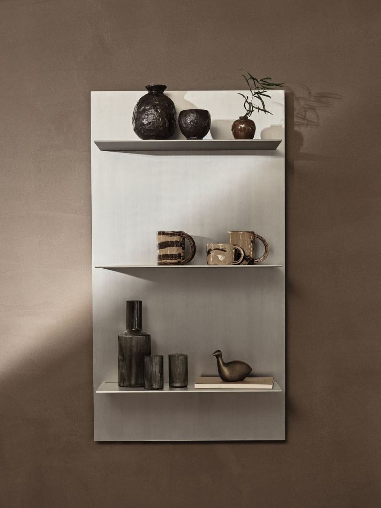 Полка Lager Wall Shelf Triple Aluminium