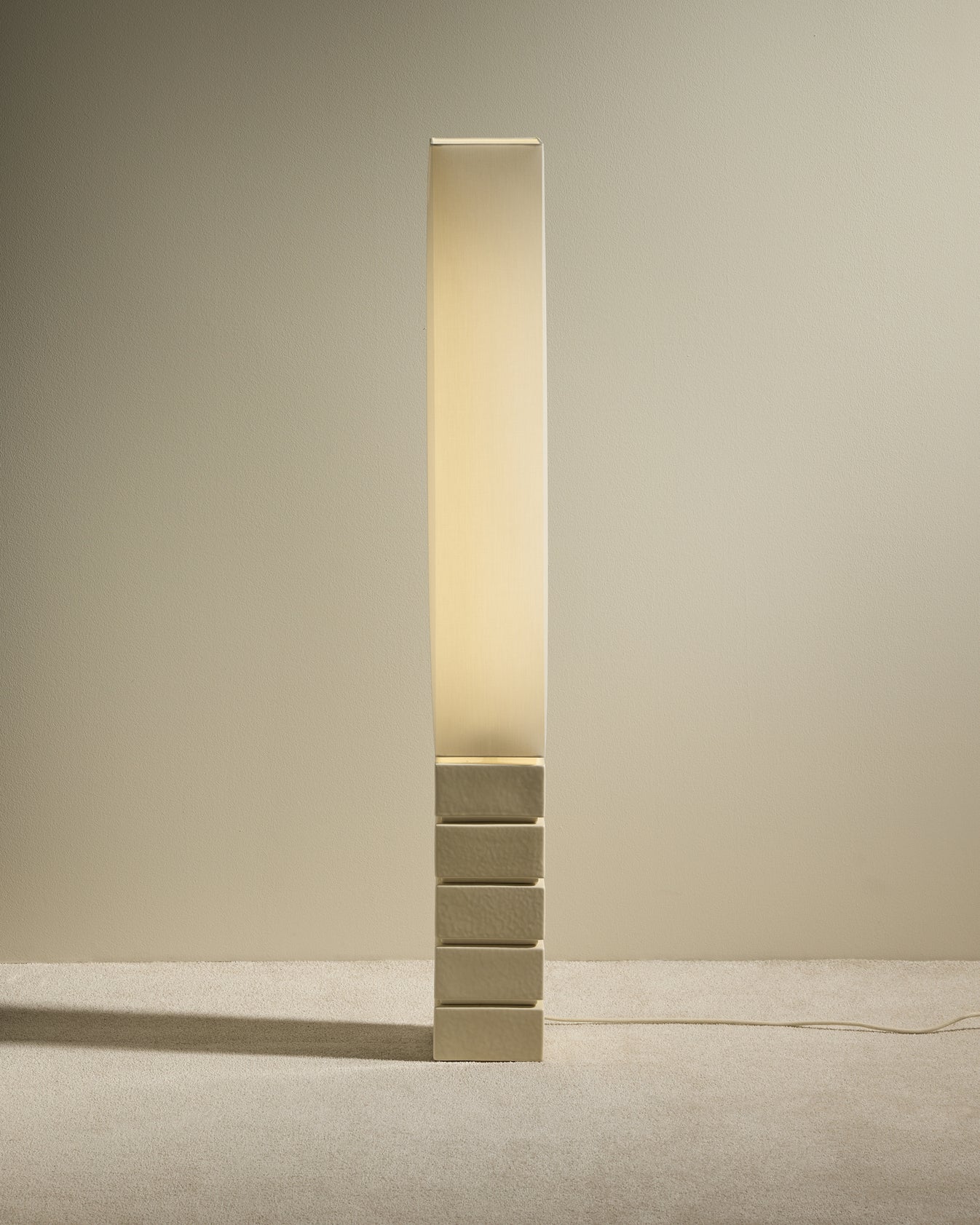 Торшер Tower Floor Lamp Ecru