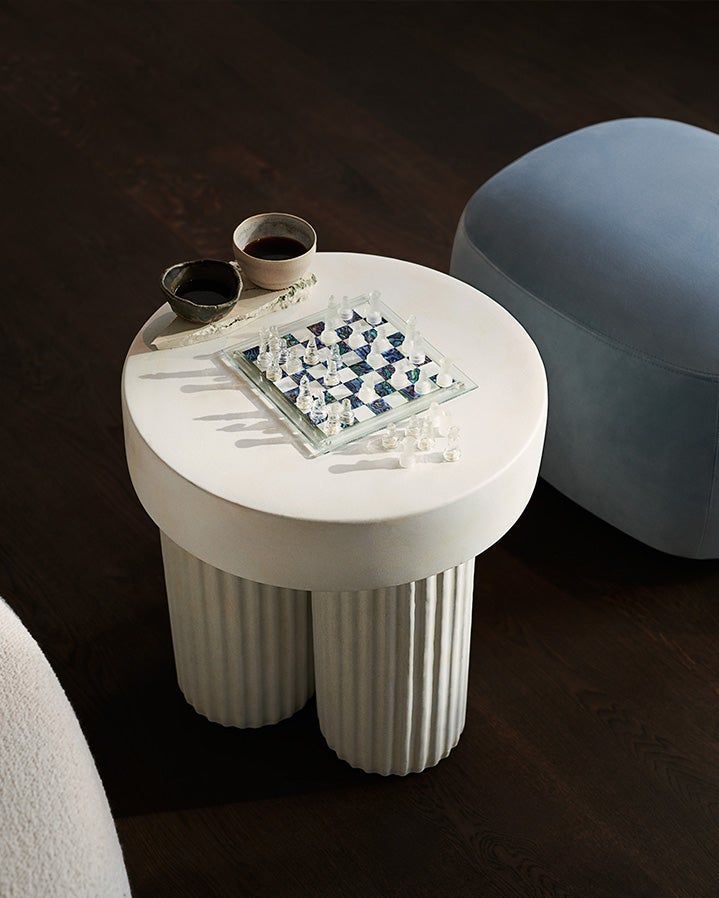 Стол приставной Gear Side Table Chalk