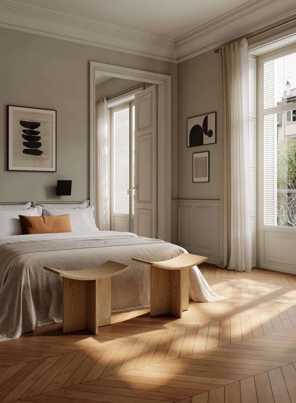 Табурет Brutus Stool Natural Oak