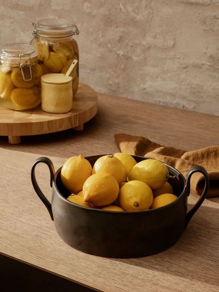 Блюдо Flow Centrepiece Black