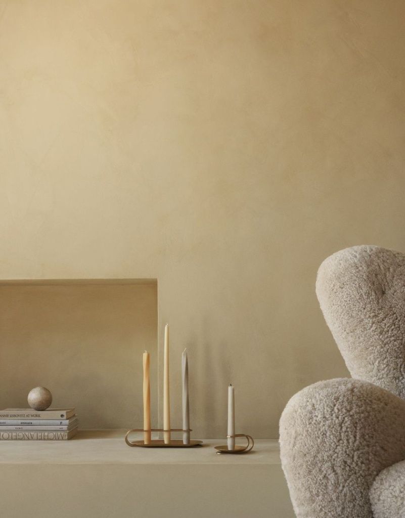 Подсвечник Clip Candle Holder H5 Brass