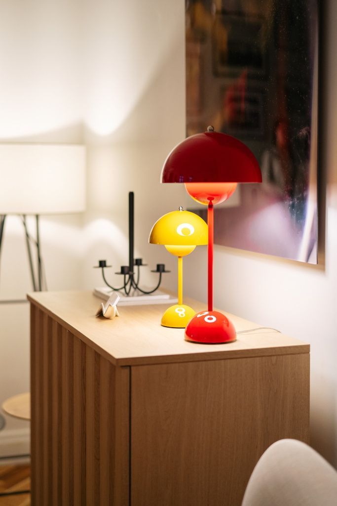 Светильник настольный Flowerpot VP3 Vermilion Red