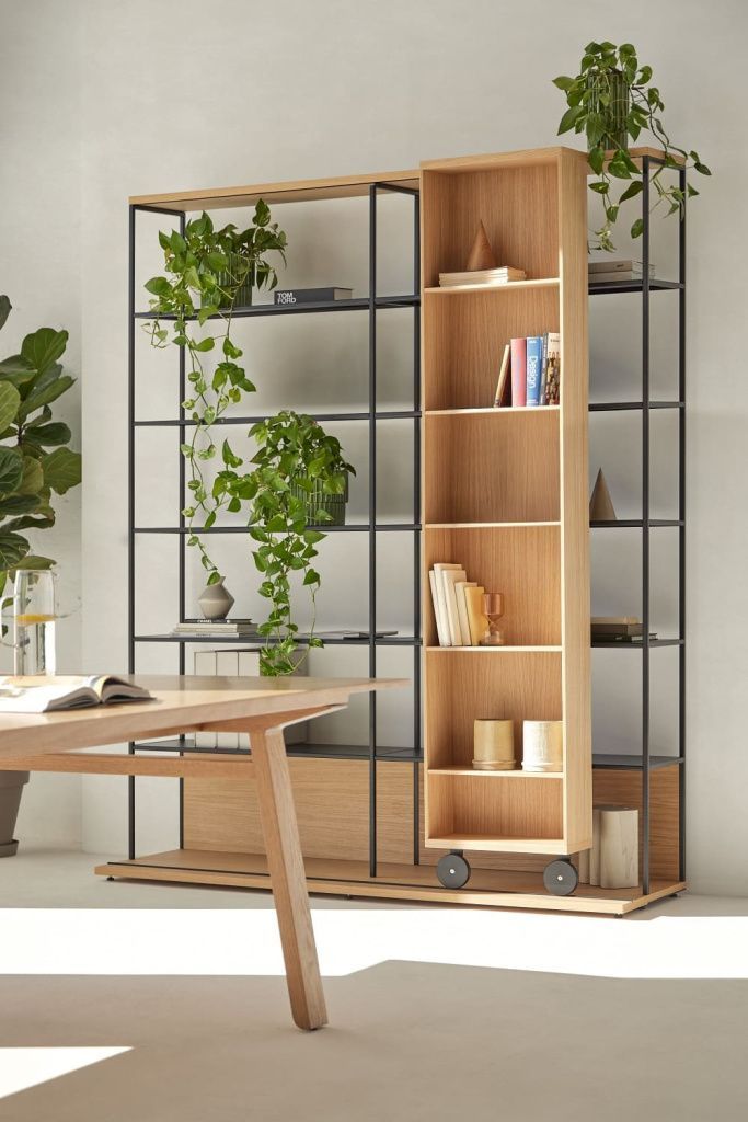 Стеллаж Literatura Open Oak