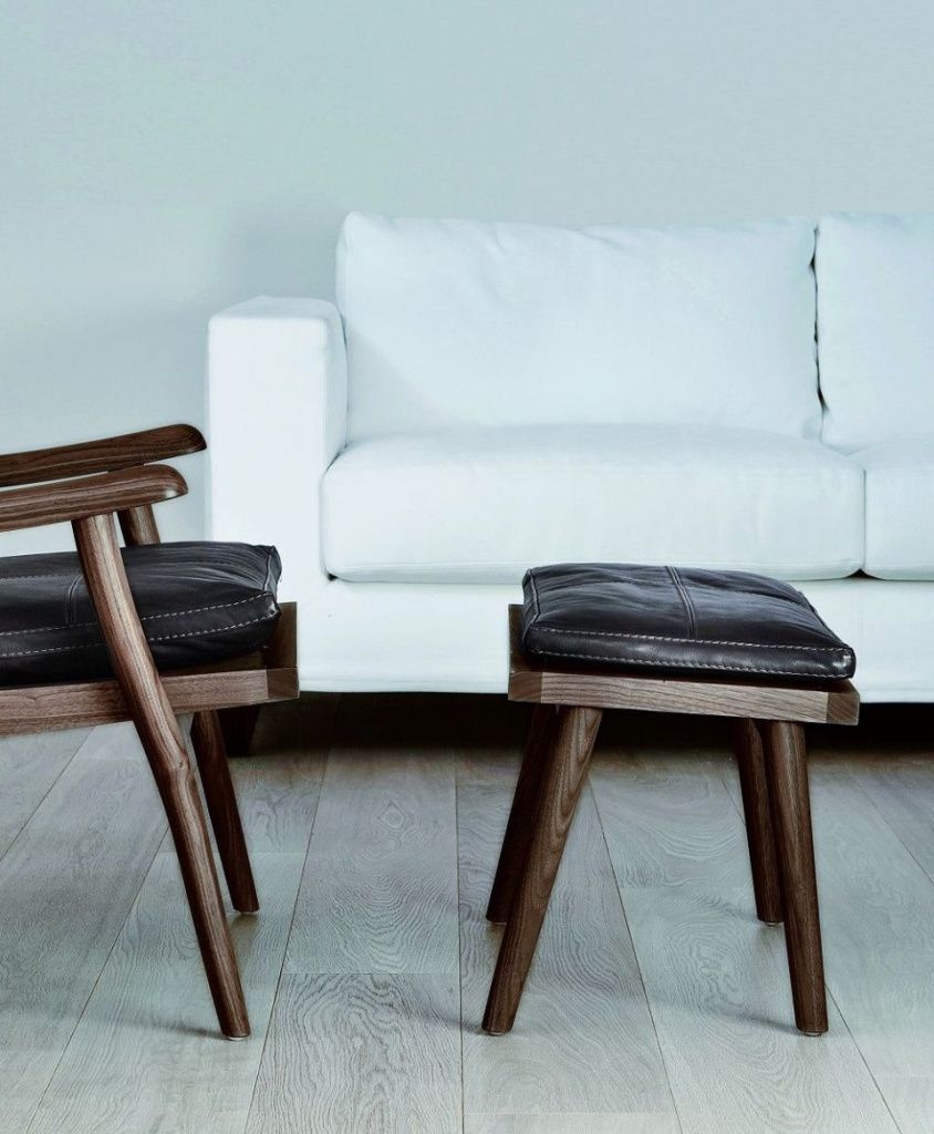 Оттоманка Lucca Walnut Leather