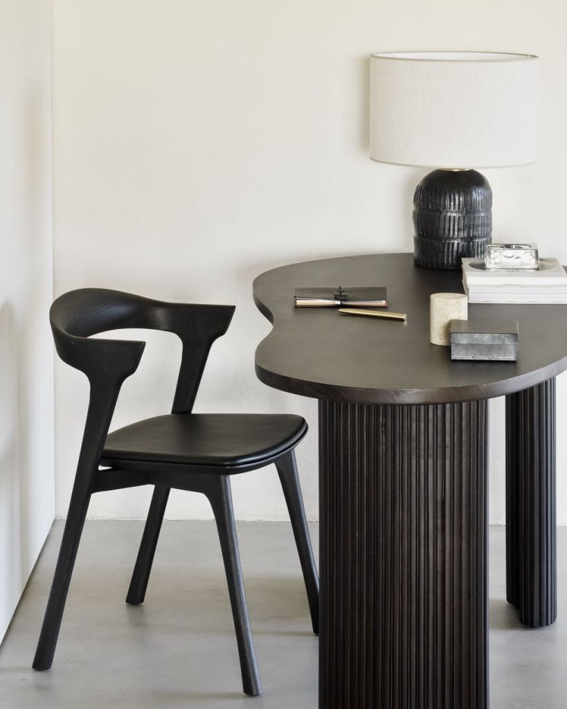 Стол Boomerang Desk Mahogany Dark Brown