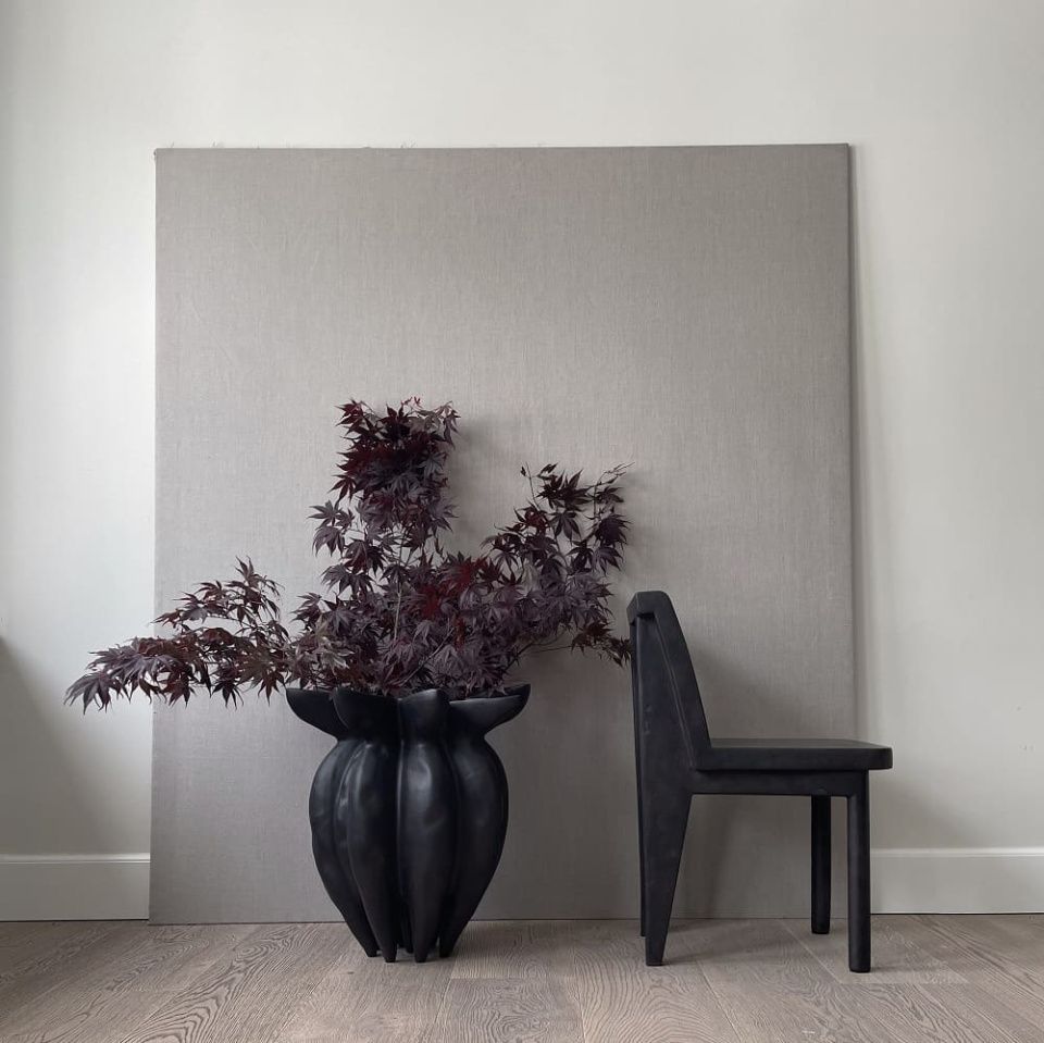 Ваза Lotus Big Coffee