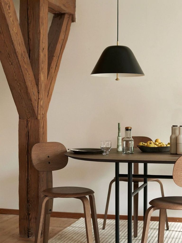 Светильник потолочный Levitate Black Brass Ø 40