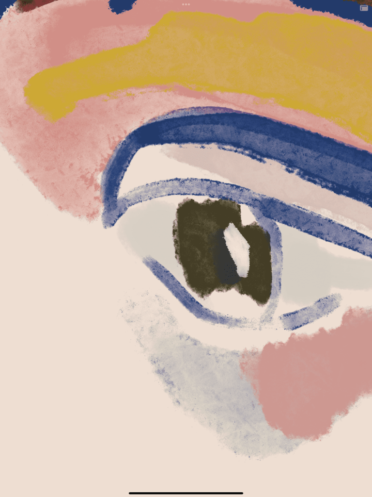 Арт-принт в раме Портрет 03