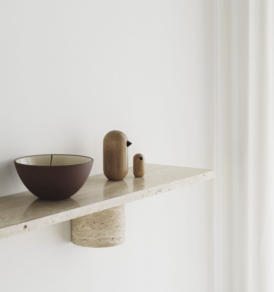 Полка Sten Shelf Travertine 80 см