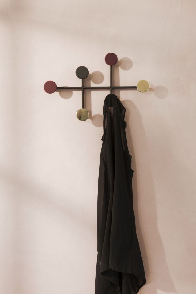 Вешалка для одежды Afteroom Black Brass