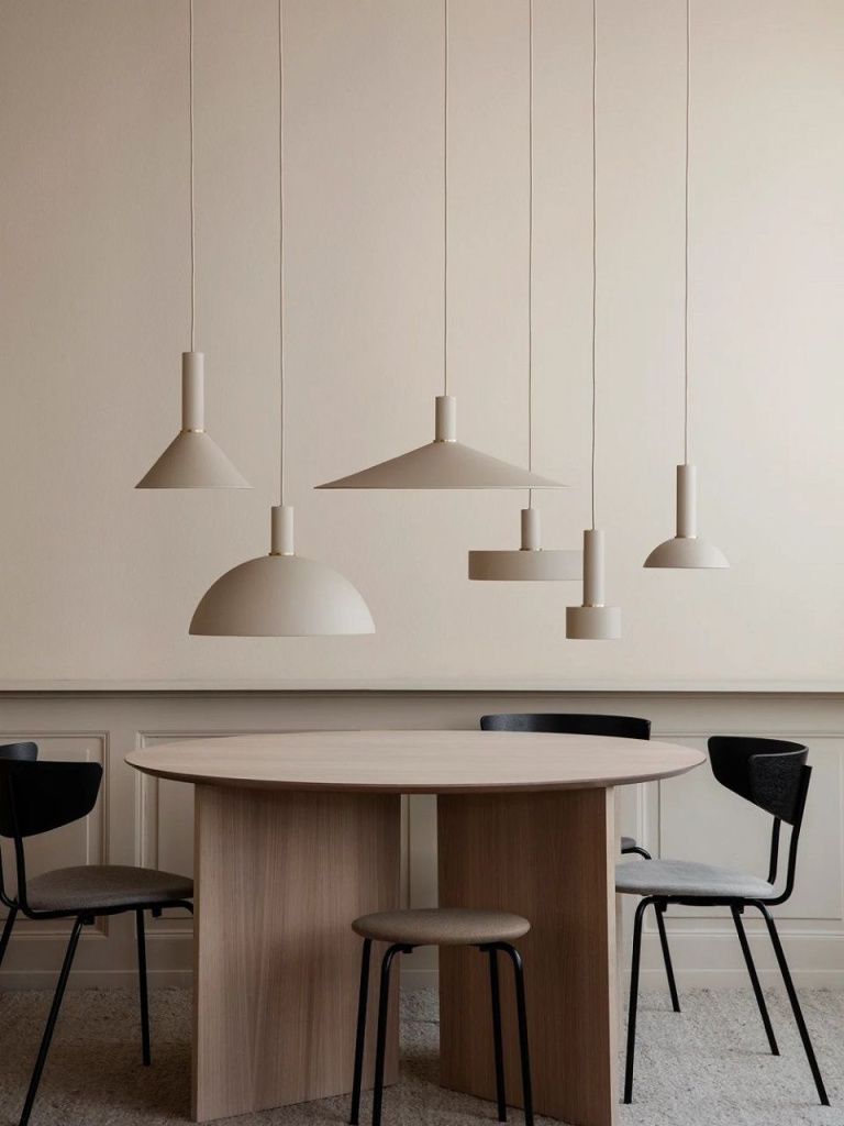 Светильник потолочный Collect Pendant Dome Shade High Light Grey