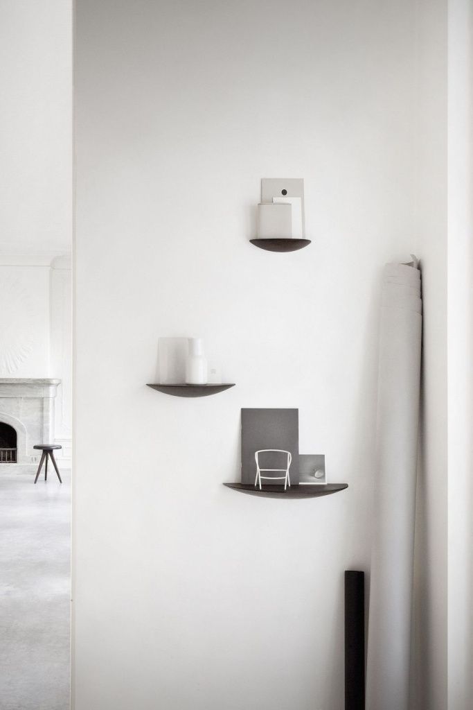 Полка Gridy Fungi Large Light Oak