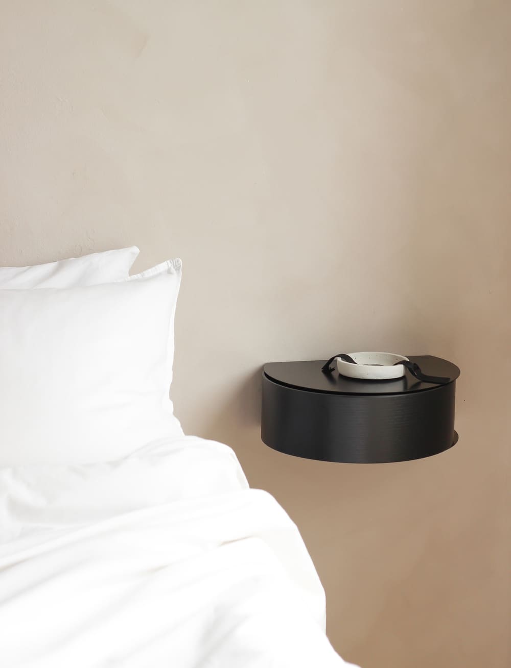 Полка с ящиком Wallie Wall Drawer Black