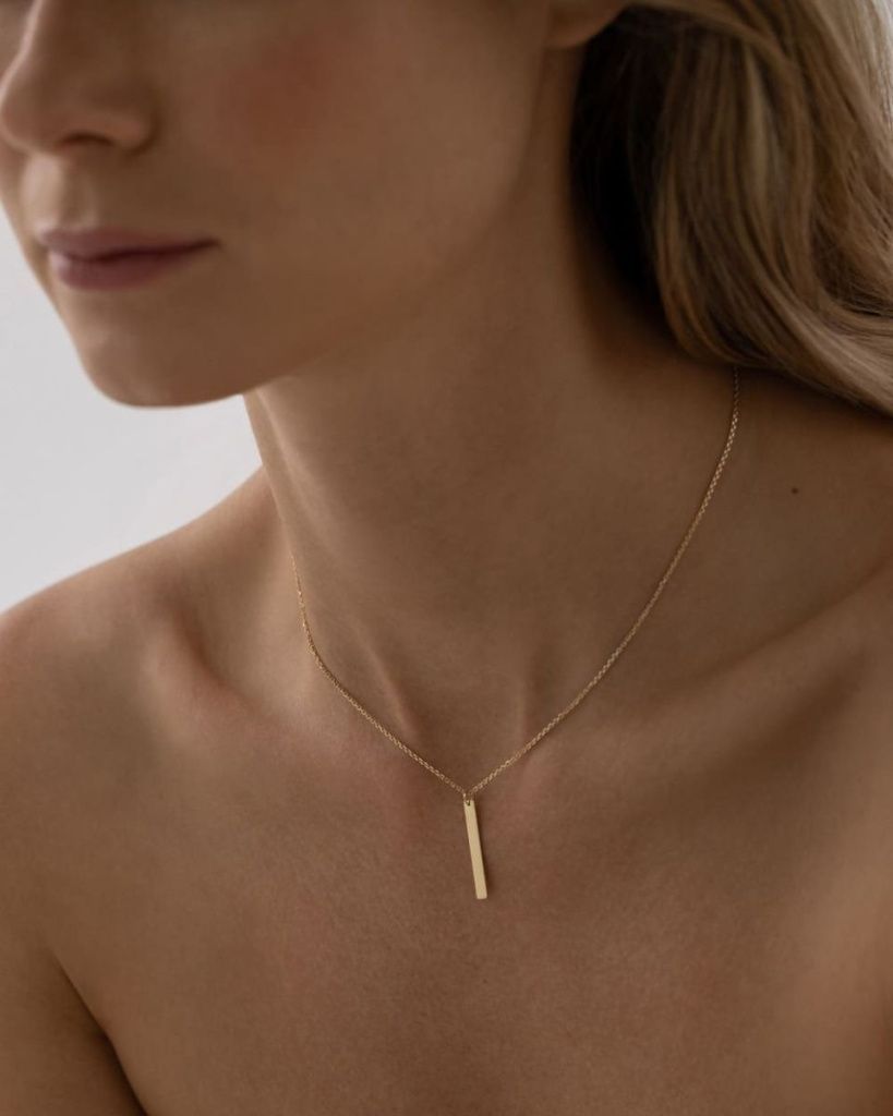 Колье с прямоугольным медальоном 1919