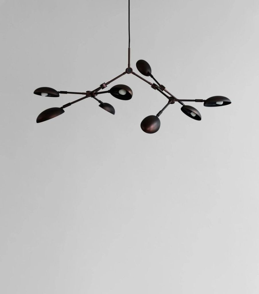 Светильник потолочный Drop Chandelier Mini Burned Black