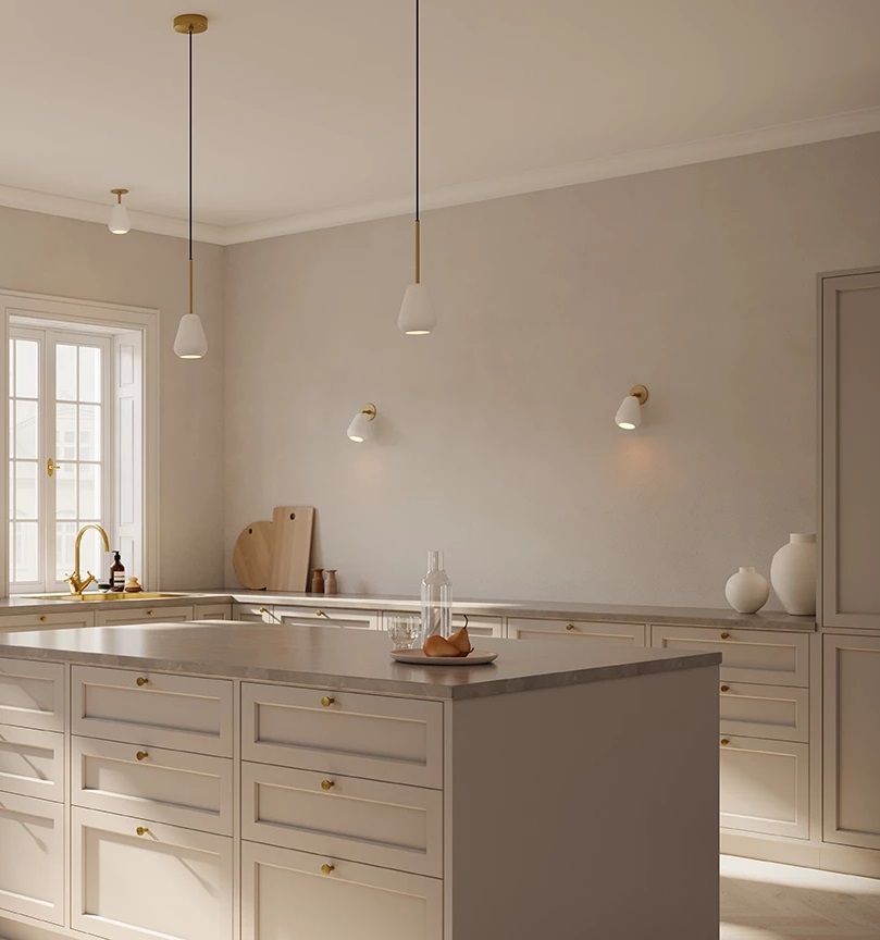 Светильник потолочный Anoli Spot Pendant Nordic Gold / White