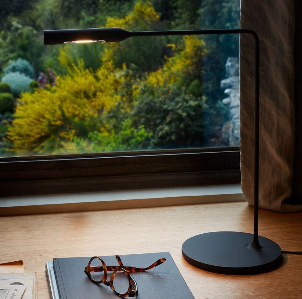 Светильник настольный Flo Desk с диммером Black