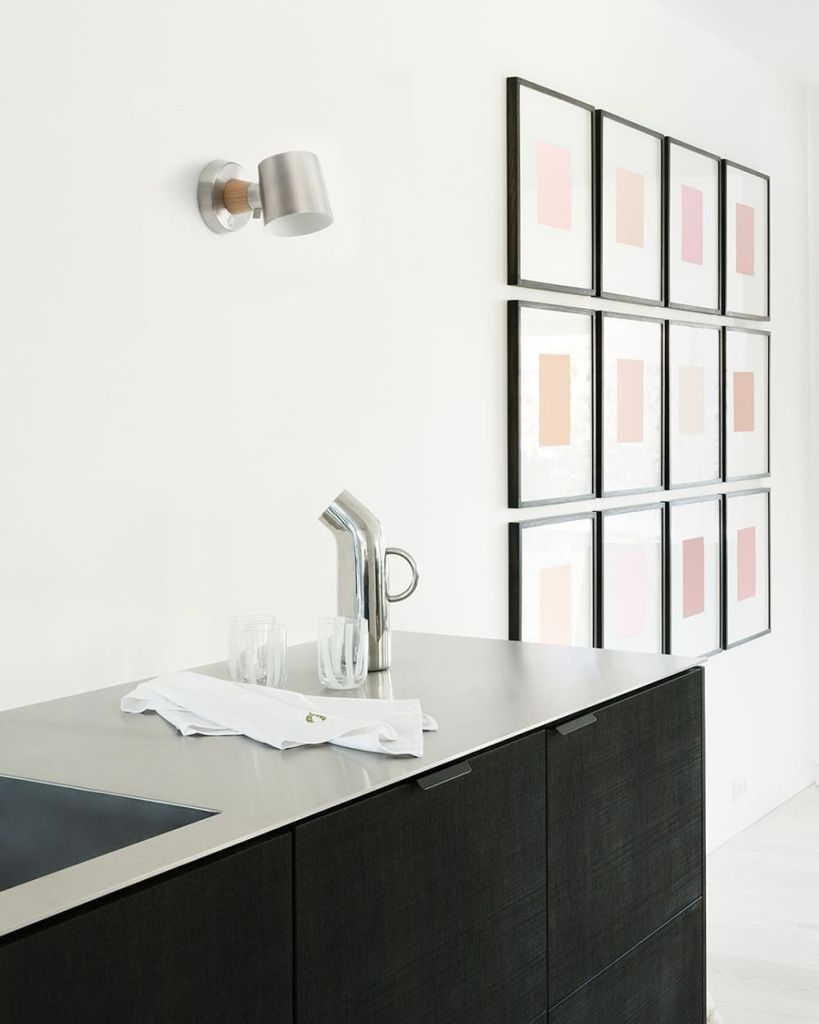 Светильник настенный Rise Wall Lamp EU Stainless Steel