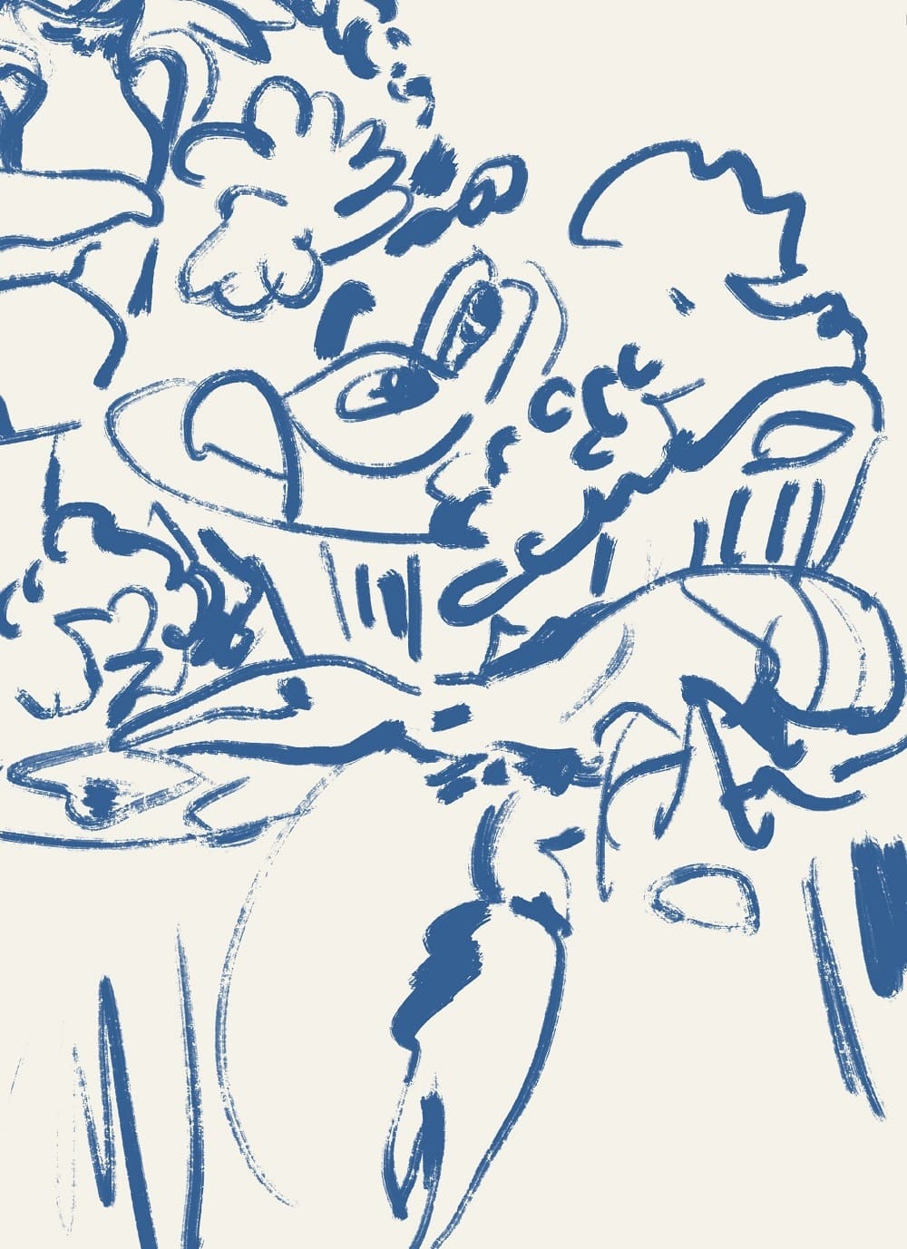 Арт-принт в раме "Приятного аппетита!" 50х70 см