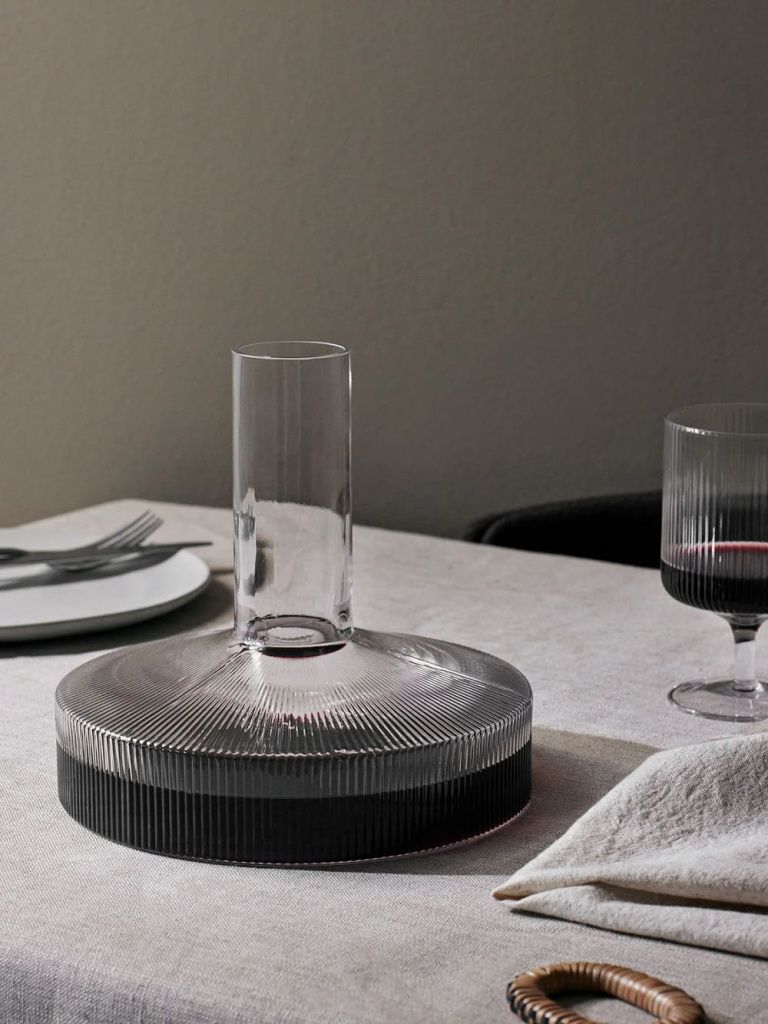 Графин для вина Ripple Wine Carafe Clear