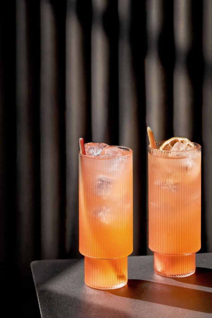 Стаканы Ripple Long Drink Glasses Clear 4 шт