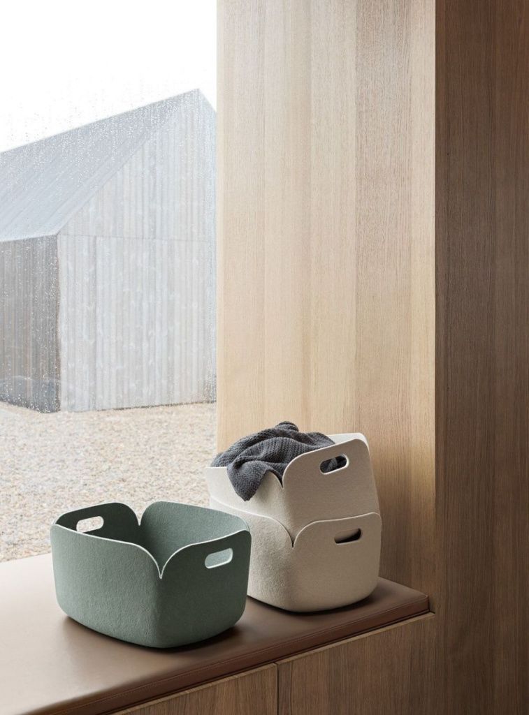 Корзина Restore Basket Dusty Green