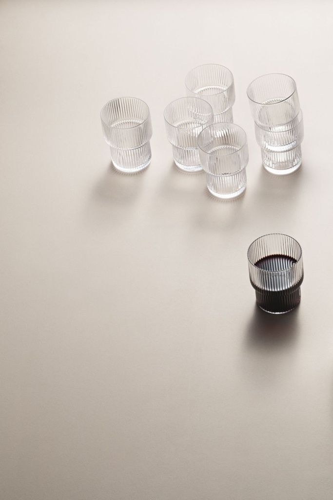 Стопки Ripple Small Glasses Clear 4 шт