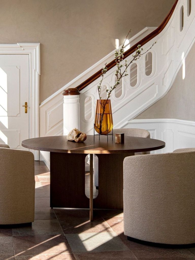 Ваза Echasse Vase Bronzed Brass Amber Small h28