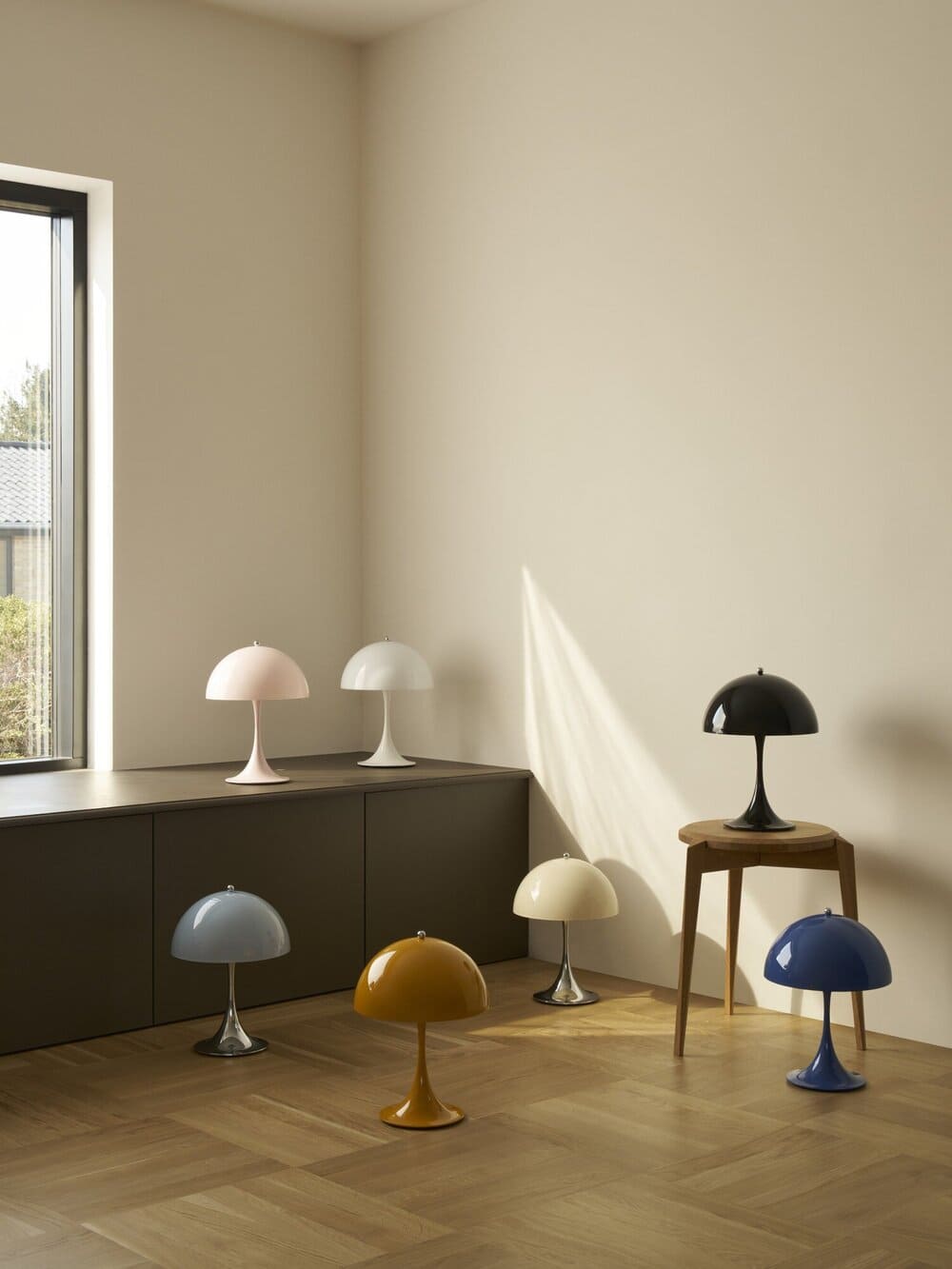 Светильник Panthella 250 Portable Lamp Opaque Black