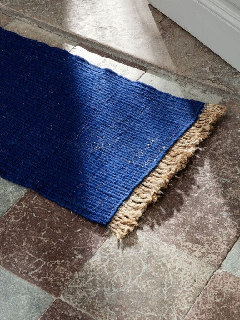 Коврик Block Mat Bright Blue Natural 80х50