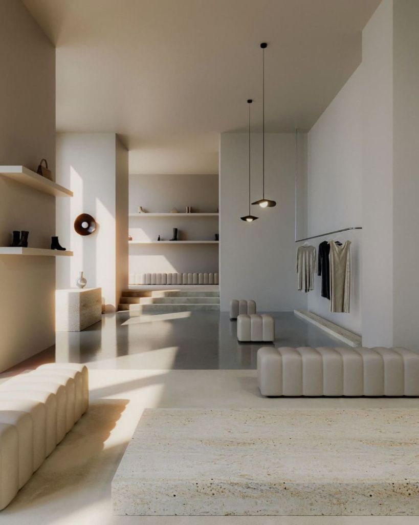 Пуф Studio Bench Boucle