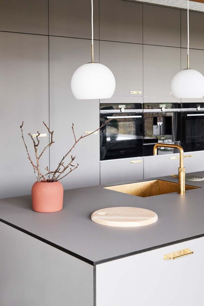 Светильник потолочный Ball Glass Brass